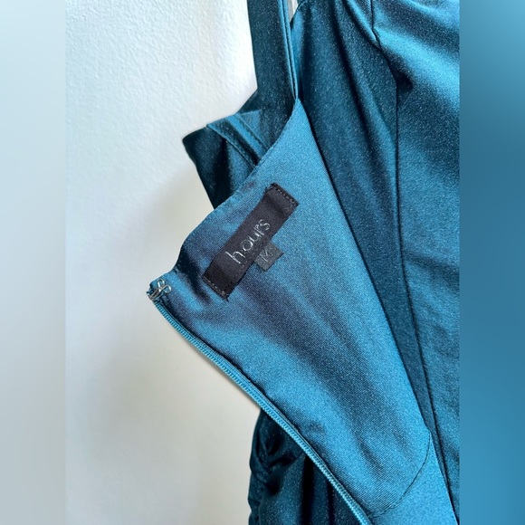 ❌SOLD❌ h:hours Miquela Mini Dress in Teal - Picture 6 of 7